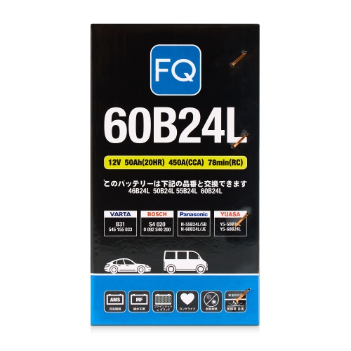 Аккумулятор FQ 60B24L ёмк.50 Ач. п.т. 450 а