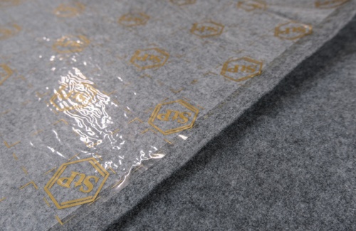 Карпет автомобильный самоклеющийся серый StP, рулон. Отпуск метрами