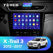 Штатная магнитола Teyes Nissan X-Trail X Trail 3 T32 2013-2017