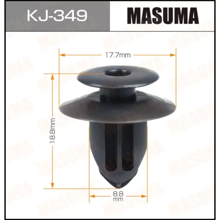 Клипса автомобильная (автокрепёж) Masuma 349-KJ