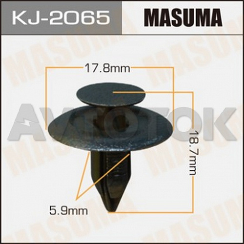 Клипса автомобильная Masuma 2065-KJ