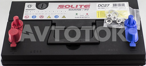 Аккумулятор Solite DC 27 емк.90А/ч п.т. 640а