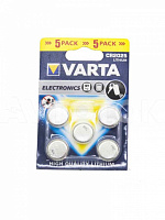 Батарейки Varta CR2025 5 шт.