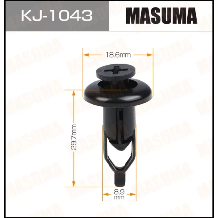 Клипса автомобильная (автокрепёж) Masuma 1043-KJ