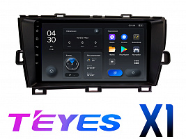 Штатная магнитола Toyota Prius (2009 - 2015) TEYES X1 MFB дисплея (правый руль)