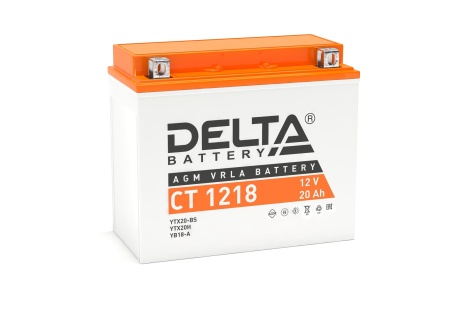 Аккумулятор Delta CT1218 18Ач 270А