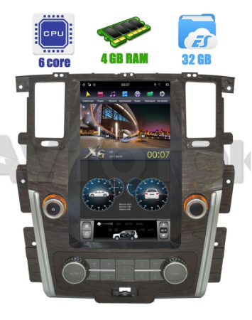 Штатная магнитола Tesla Nissan/Infiniti Patrol/Qx56/Qx80 (10-15) ZF-1222XT 12.1 4/32Gb Android