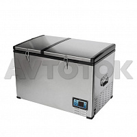 Автомобильный двухкамерный холодильник Alpicool 12/24V BCD-125