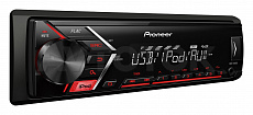 Универсальная 1DIN (178х50) магнитола PIONEER Flash CD/MP3/USB iPhone MVH-S100UI