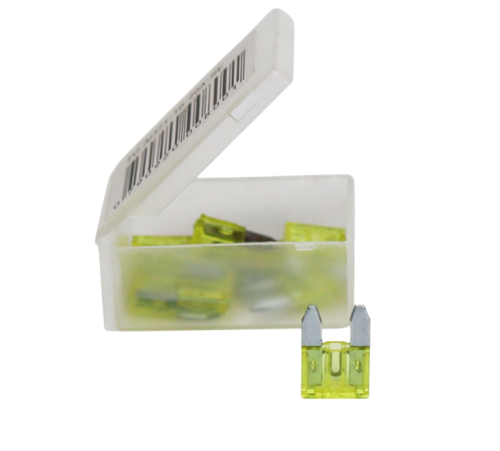 Фото abro masters 20а (mini) предохранитель флажковый  Abro masters 20А (mini) предохранитель флажковый