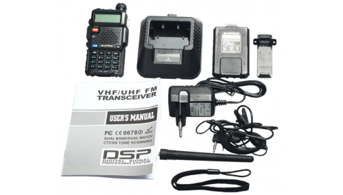 Baofeng UV-5R8W рация 400-520 MHz 8W 1800 mAh Чёрный