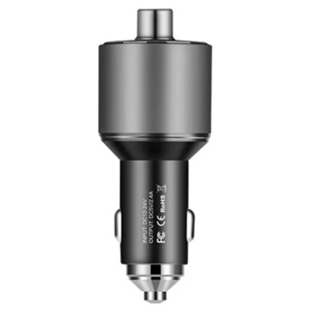 Hoco HC-E19 FM-трансмиттер портативный +зарядка 