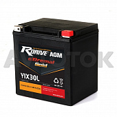 Аккумулятор Rdrive eXtremal Gold YIX30L 31,6 а/ч п.т.440а NEW