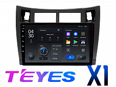 Штатная магнитола Toyota Vitz (2005 - 2010) TEYES X1 MFB дисплея