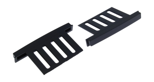 Рамка для установки в Nissan (расширительные ушки) черные