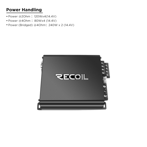 Recoil DI 550.4 усилитель