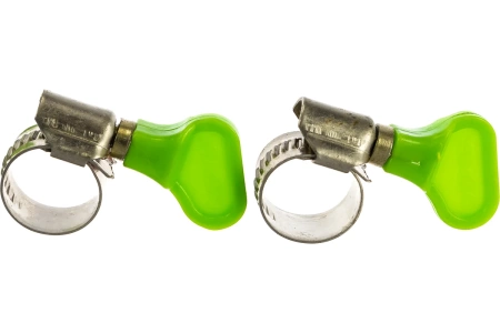 Хомут червячный СИБРТЕХ W4 (10-16мм, шир. 12мм, 2шт)