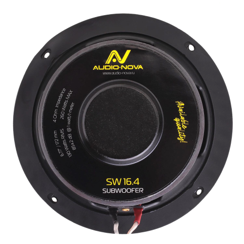 Фото audio nova sw16.4 сабвуфер AUDIO NOVA SW16.4 сабвуфер