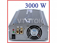 Преобразователь напряжения - инвертор "ТBE" (3000W/DC12V->AC220V) TBE-3000/12