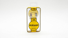 Лампа светодиодная "HiVision" T10 6000K 3W 200Lm (W2.*9.5d) 12V/24V 2шт
