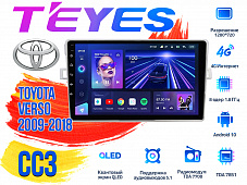 Штатная магнитола Toyota Verso (2009-2018) TEYES CC3 DSP Android