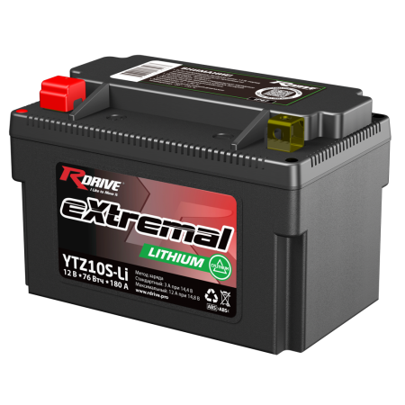 Аккумулятор RDrive Extremal Lithium YTZ10S-LI