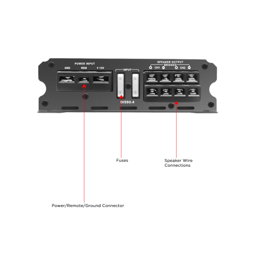 Recoil DI 550.4 усилитель