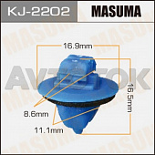 Клипса автомобильная Masuma 2202-KJ