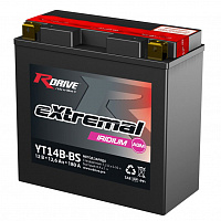 Аккумулятор RDrive eXtremal Iridium YT14B-4-BS 12,6 а/ч п.т.210а