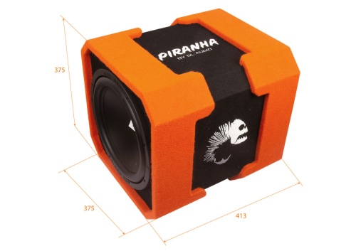 DL Audio Piranha 12A V.2  TWIN сабвуфер активный