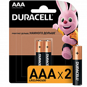 Батарейка DURACELL LR03 AAA 2шт