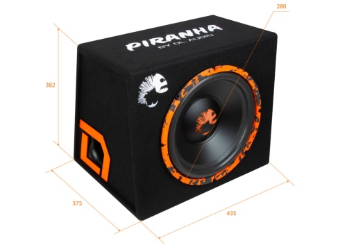 DL Audio Piranha 12A SE 2.1 сабвуфер активный
