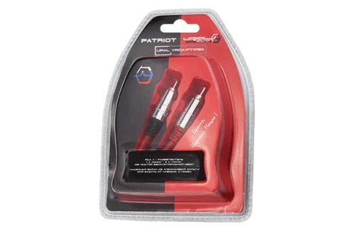 Фото ural yrca-pt1f2m кабель y-разветвитель rca (1м-2п) Ural YRCA-PT1F2M кабель Y-разветвитель RCA (1м-2п)