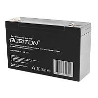 Аккумулятор Robiton VRLA6-12 6V 12А/ч