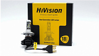 Лампа светодиодная HiVision A1 H4 6000K, , компл