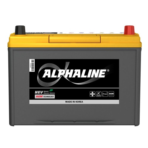 Alphaline AGM AX S115D31L 90Ач 800a аккумулятор автомобильный