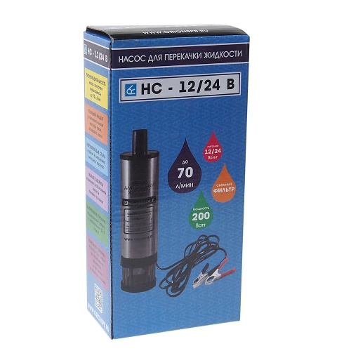 Фото насос для перекачки жидкости вымпел hc-12/24b (52mm) Насос для перекачки жидкости Вымпел HC-12/24B (52mm)