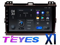 Штатная магнитола Toyota Land Cruiser Prado 120 (2002-2009) TEYES X1 Android 