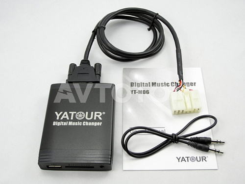 Цифровой USB чейнджер "Yatour"  YT-M06 (Toyota, Lexus/5+7/1998-2004) M06TOY1