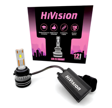 Лампа светодиодная HiVision Z3 Bright HB4/9006 6000K
