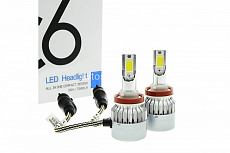 Лампа светодиодная C6 H8/H9/H11