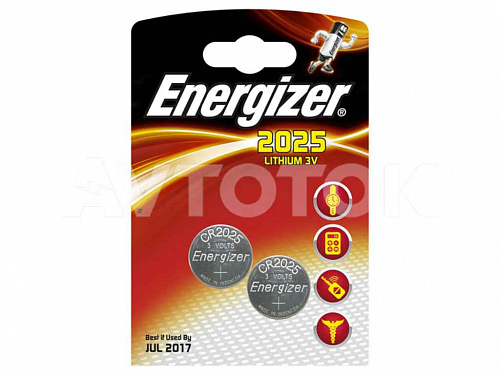 Батарейка Energizer CR2025 2шт