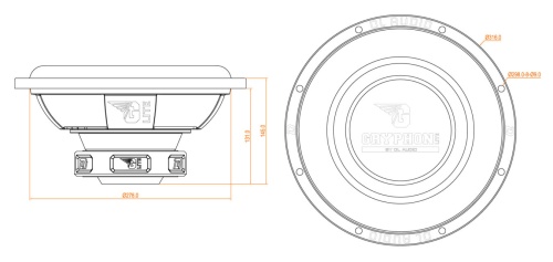 Фото dl audio gryphon lite 12 v.2 сабвуфер DL Audio Gryphon Lite 12 v.2 сабвуфер