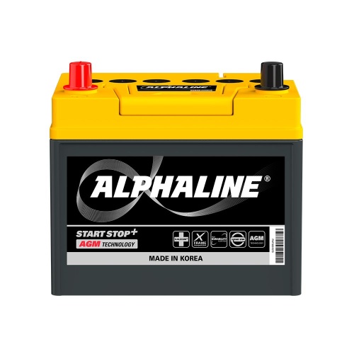 Alphaline AGM AX S55D23R 50Ач 550a аккумулятор автомобильный
