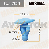 Клипса автомобильная (автокрепёж) Masuma 701-KJ