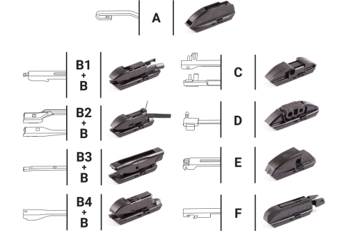 Щетка стеклоочистителя гибридная AUTOPROFI HYB-15 15" (370mm)