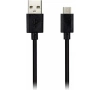 Кабель SMARTBUY USB MicroUSB, 0.15 м, 3А, черный
