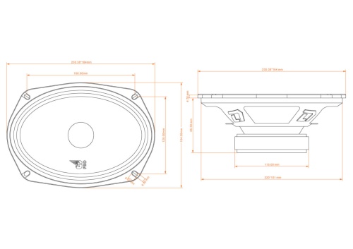 DL Audio Gryphon Pro 69 Midbass