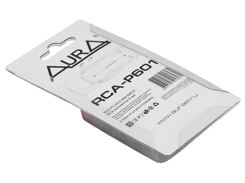 Aura RCA-P601 RCA коннектор, 6 мм вход, (4 шт)