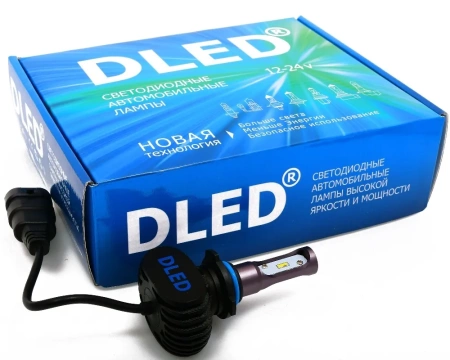 Автомобильная светодиодная лампа HB3 9005 S1 (2шт)